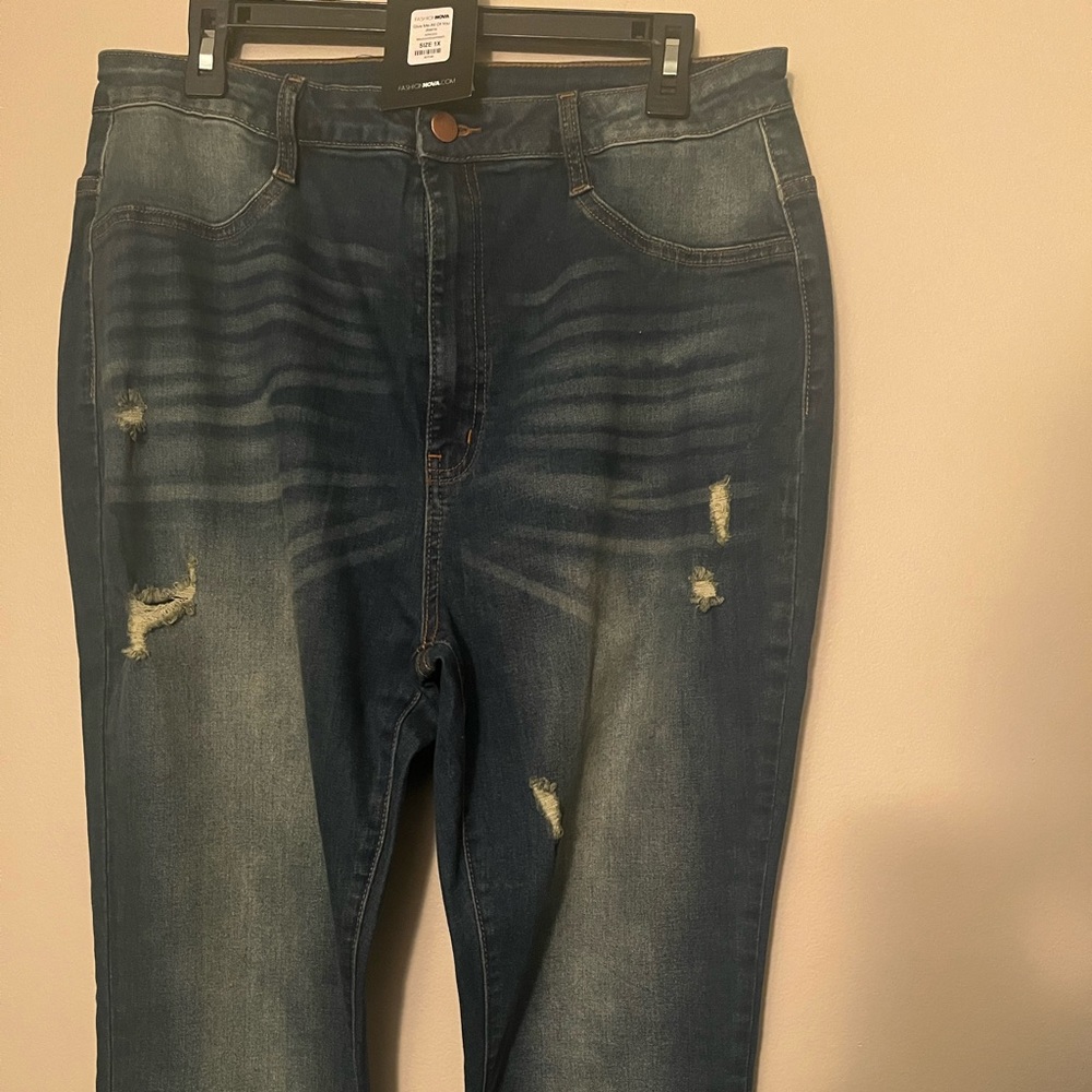 Fashion Nova Skinny Jeans Size 1X